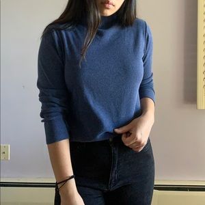 Vintage Knit mock Neck